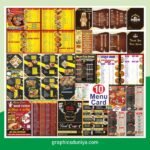 10 Premium Menu Card Package Design cdr file